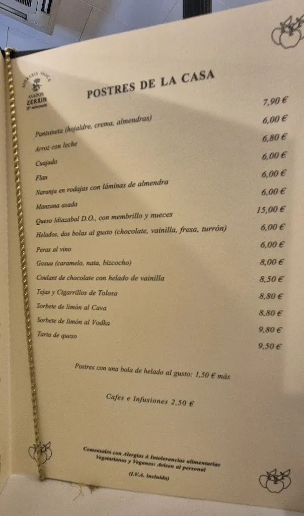 Menu_Zerain Restaurante Asador_Zeberio_image_3