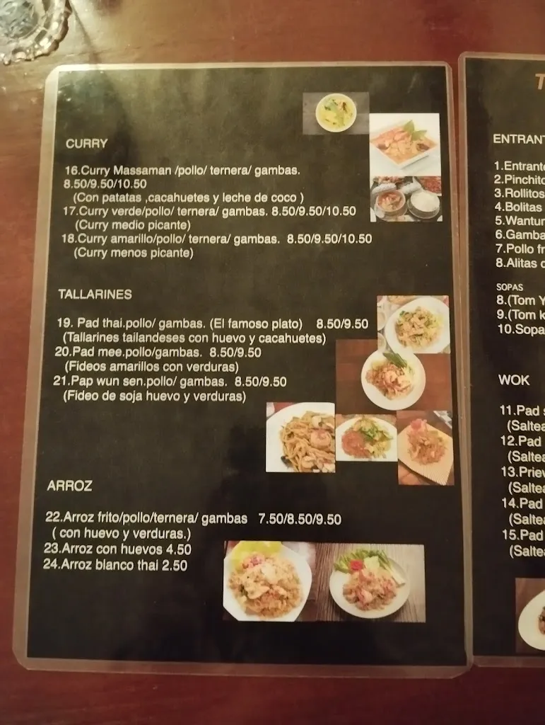 Menu_Thai Food El trastero_Sestao_image_2
