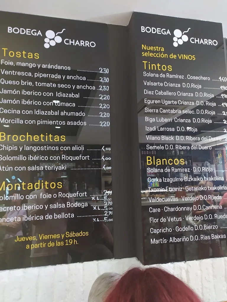 Menu_Bodega Charro_Sestao_image_1