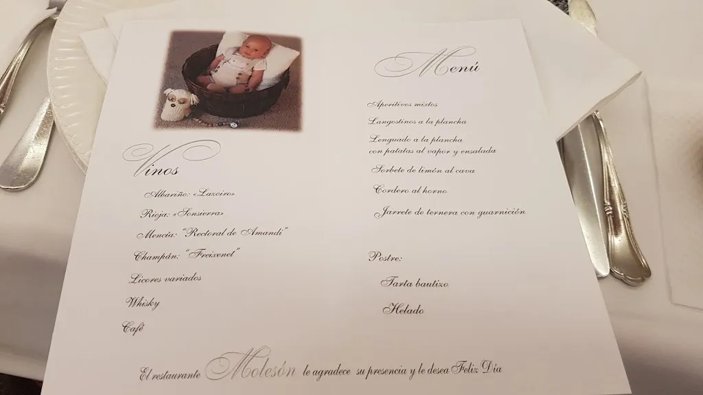 Menu_RESTAURANTE MOLESON S.L._Santa Comba_image_2