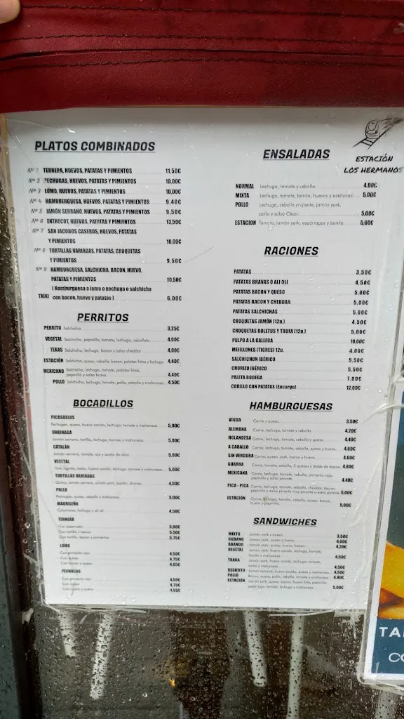 Menu_Hamburgueseria estacion los hermanos_Sestao_image_1