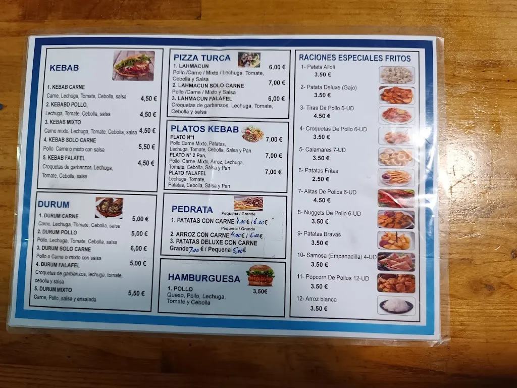 Menu_Bar Ross Kebab_Sestao_image_1