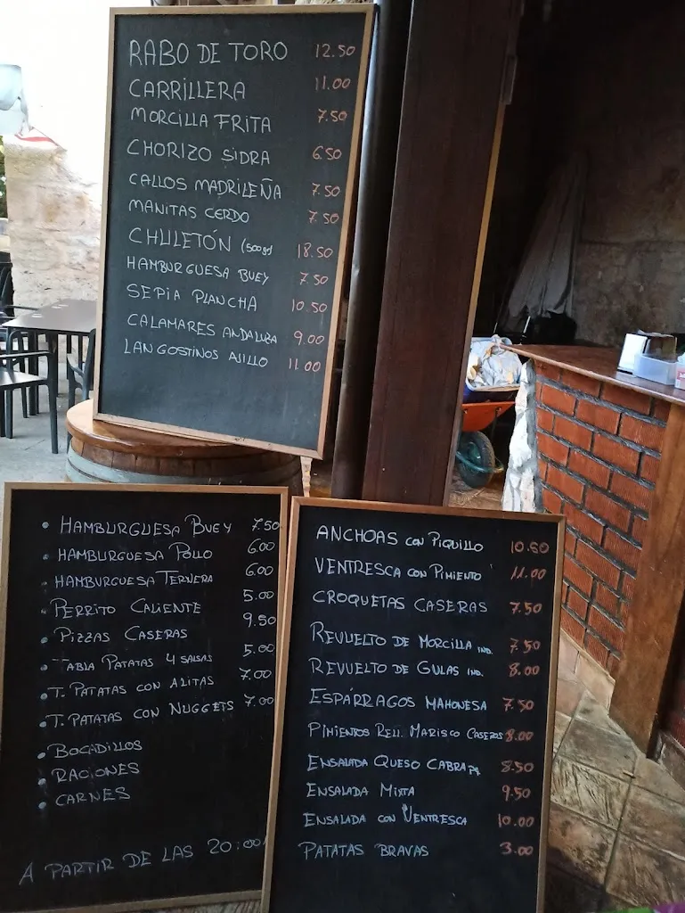 Menu_Bar Restaurante de Orlando_Aguas Cándidas_image_1