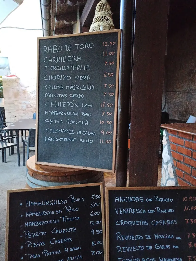 Menu_Bar Restaurante de Orlando_Aguas Cándidas_image_3