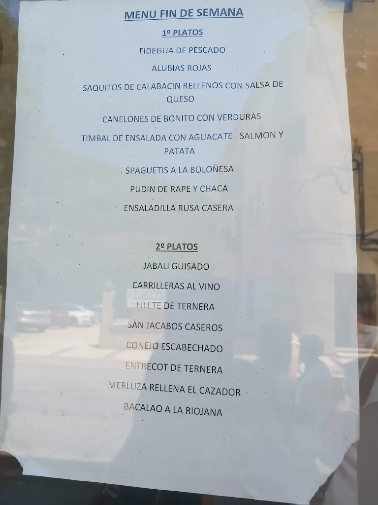 Menu_Restaurante El Cazador_Aguas Cándidas_immagine_1