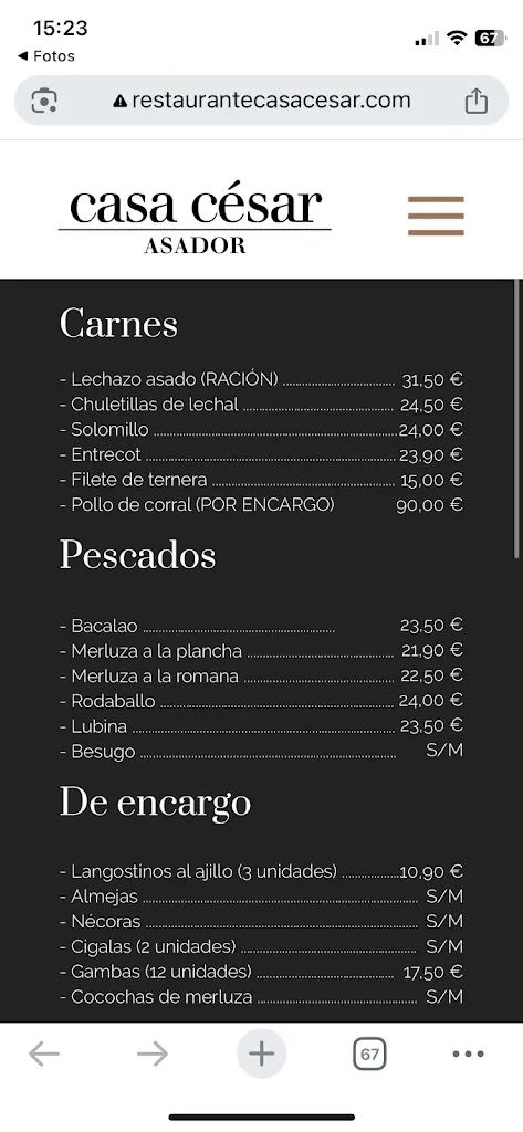 Menu_Restaurante Asador Casa César_Alfoz de Quintanadueñas_image_3