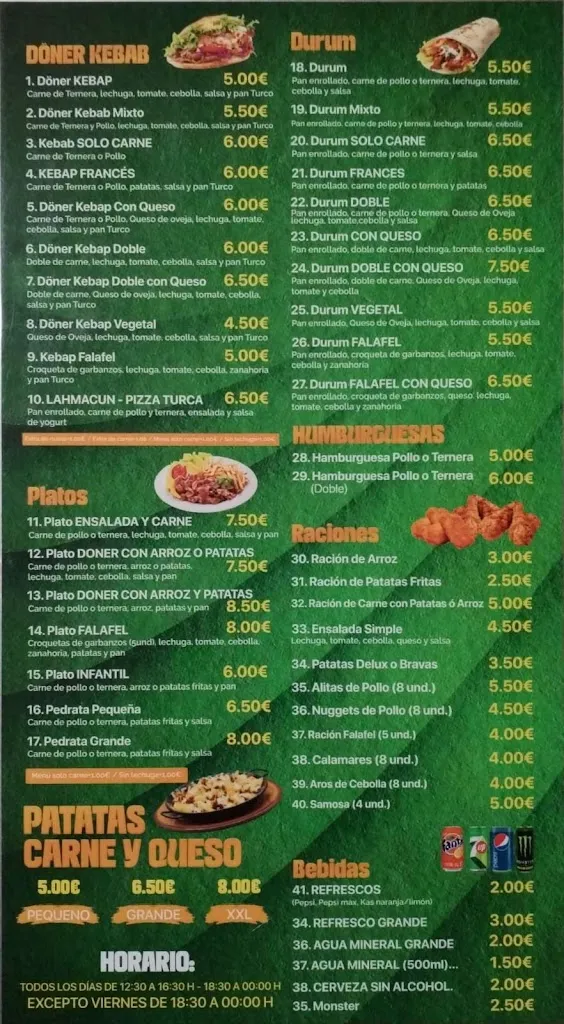Menu_Döner Kebab Arzúa_Arzúa_image_2