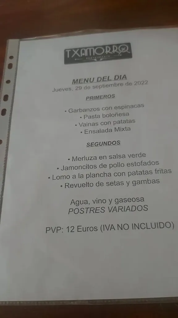 Menu_Txamorro erretegi-sagardotegia_Valle de Trápaga-Trapagaran_image_1