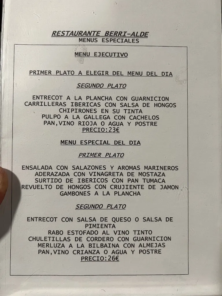 bahuerXxX_Berri Alde Restaurante_Valle de Trápaga-Trapagaran_Bewertung