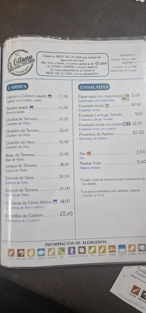 Menu_Restaurante El Gitano_Valdoviño_image_3