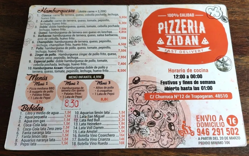 Menu_Pizzería Zidan_Valle de Trápaga-Trapagaran_image_1