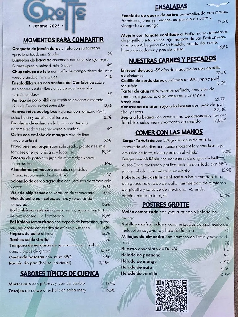 Menu_Grotte del Huécar_Anguix_image_2