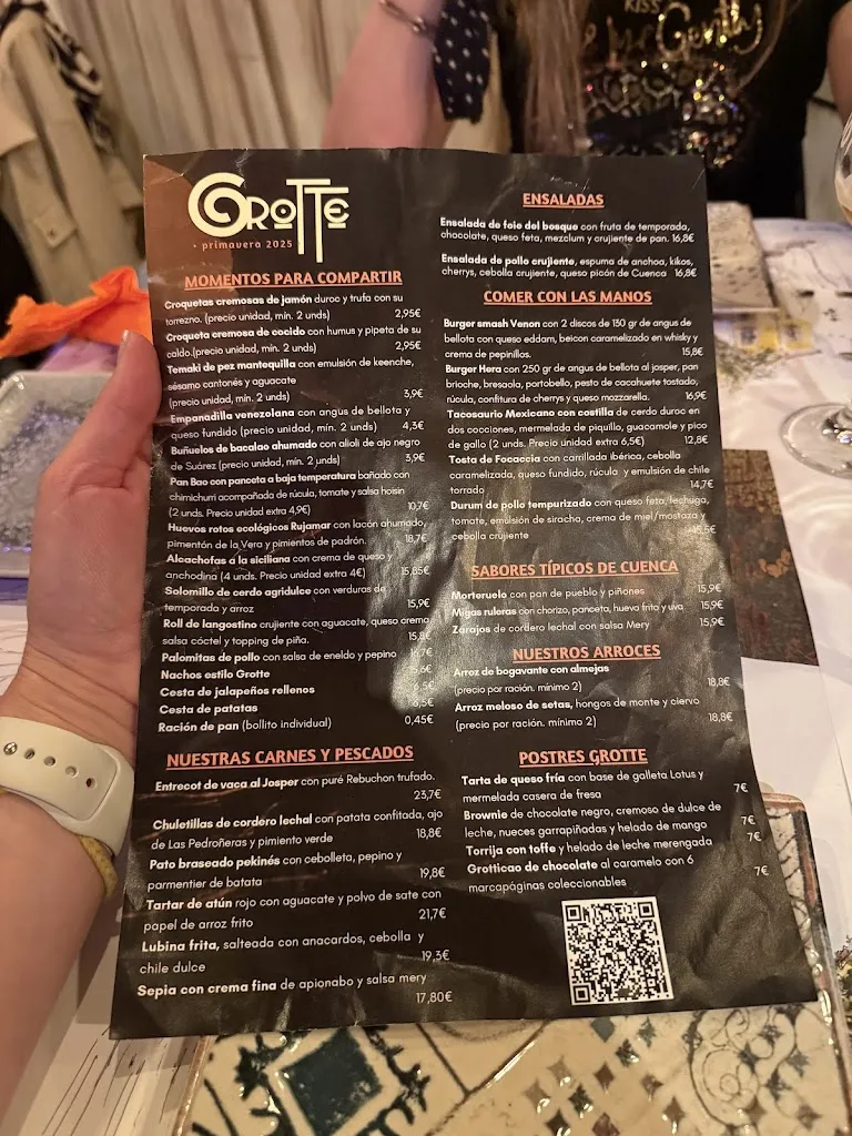 Menu_Grotte del Huécar_Anguix_image_3