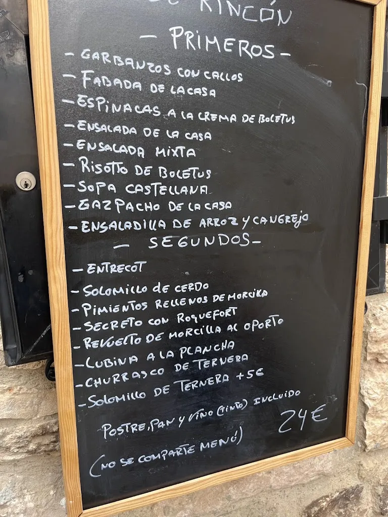 Menu_Bar-Restaurante El Rincón_Alfoz de Bricia_image_2
