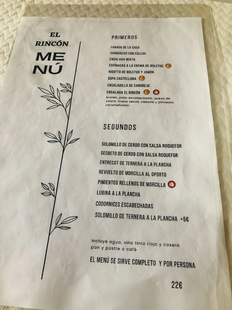 Menu_Bar-Restaurante El Rincón_Alfoz de Bricia_image_4