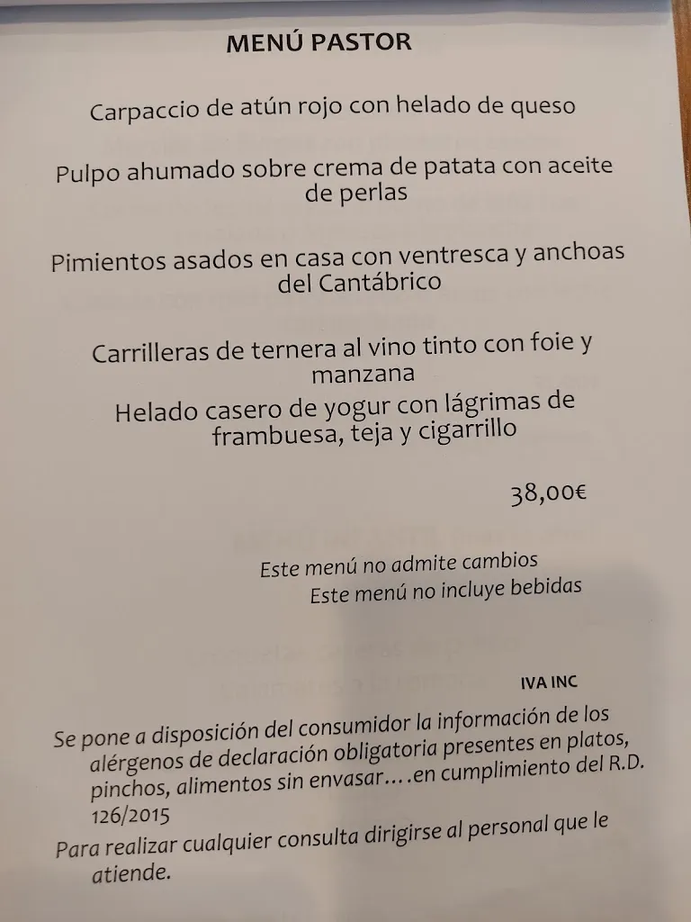 Menu_Restaurante Monumento al Pastor_Ameyugo_immagine_2