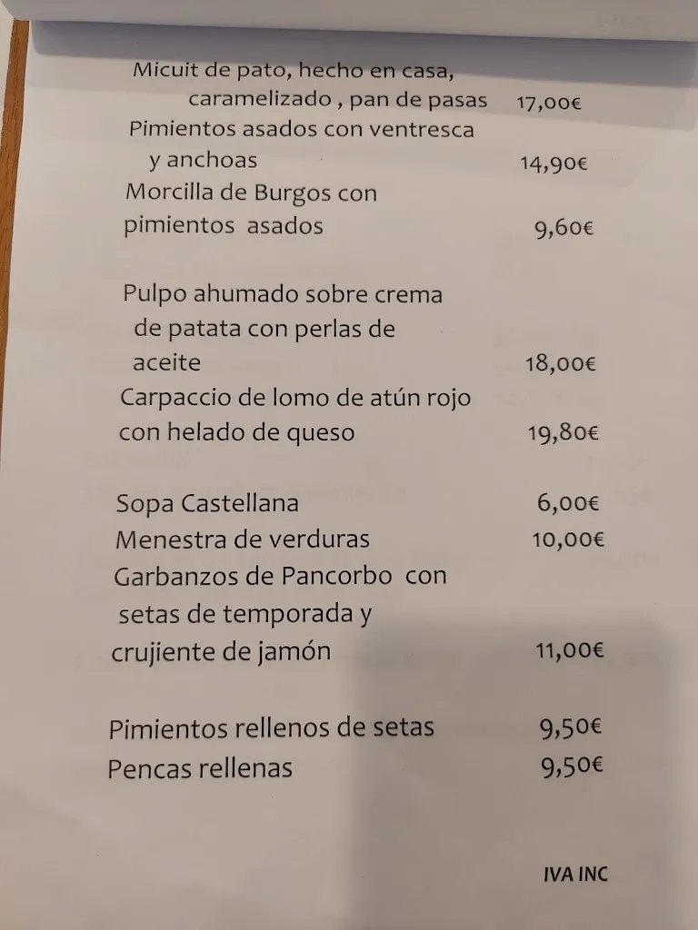 Menu_Restaurante Monumento al Pastor_Ameyugo_immagine_3