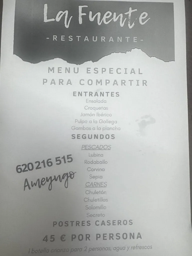 Menu_Bar La Fuente_Ameyugo_image_3