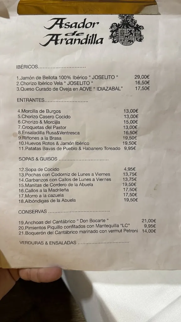 Menu_El Asador de Arandilla_Arandilla_image_2