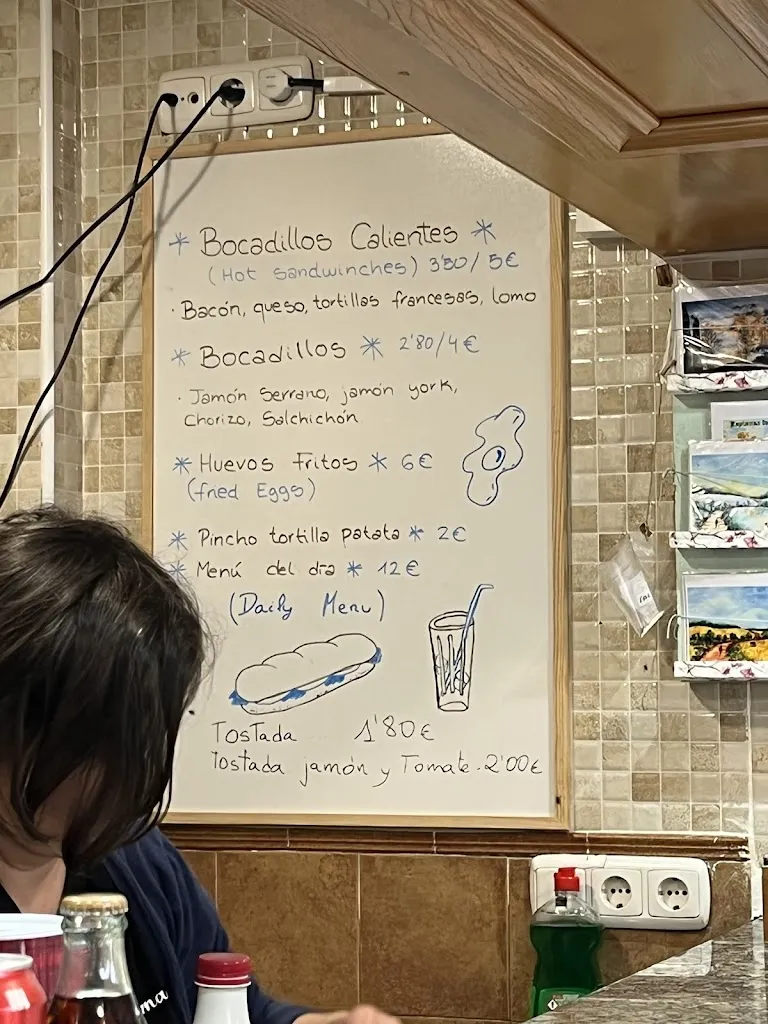 Menu_Bar Caléndula Tosantos_Alcocero de Mola_image_2