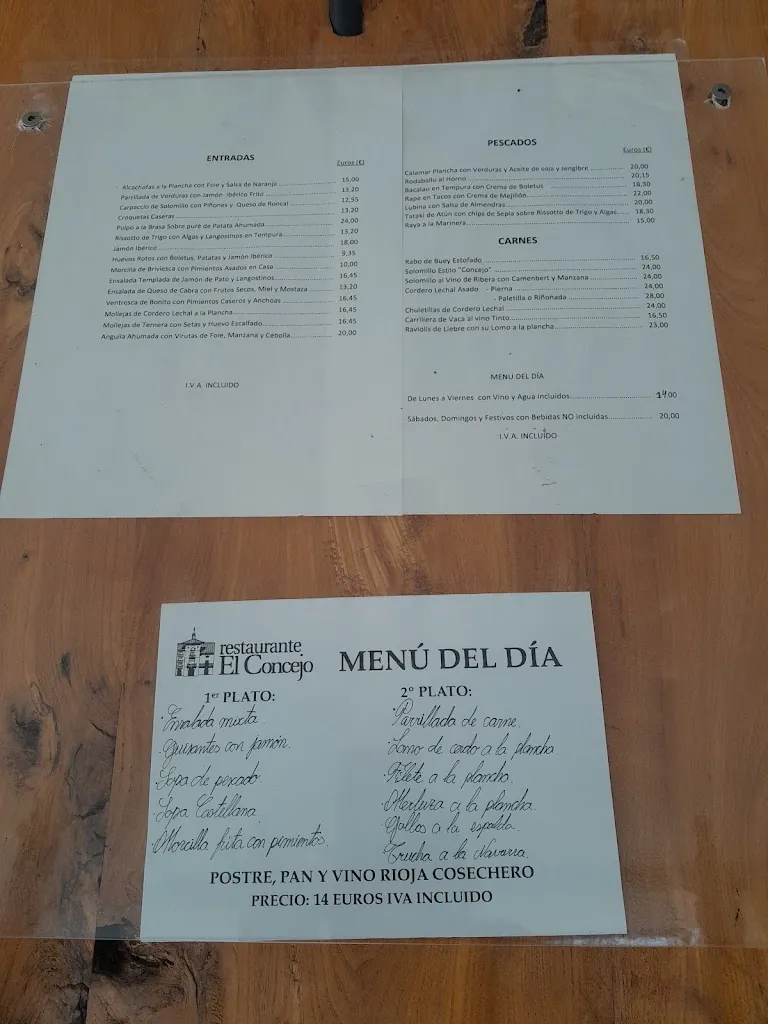 Menu_Restaurante El Concejo_Alcocero de Mola_immagine_2