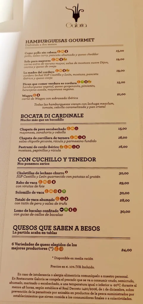 Menu_Restaurante Galoria_Alcocero de Mola_image_2