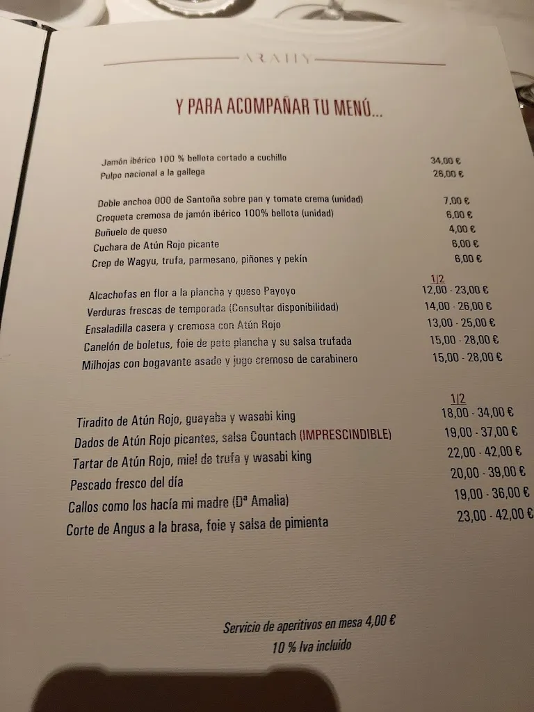 Menu_ARAHY RESTAURANTE_Arija_image_4