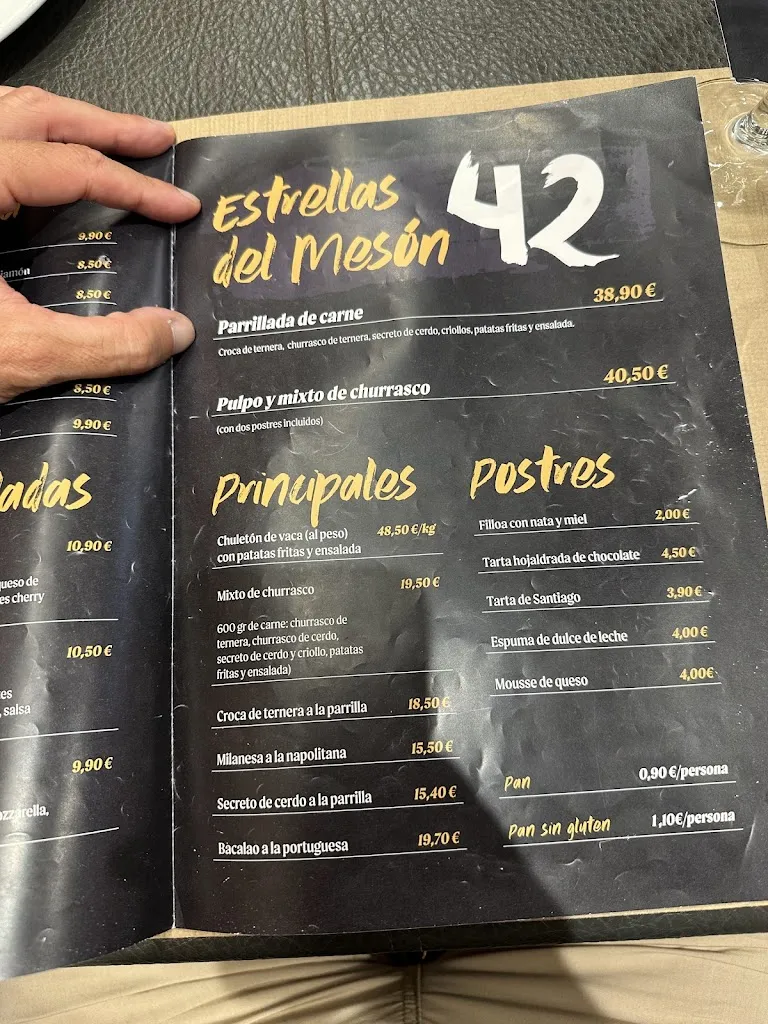 Menu_Mesón 42_Santiago de Compostela_image_3