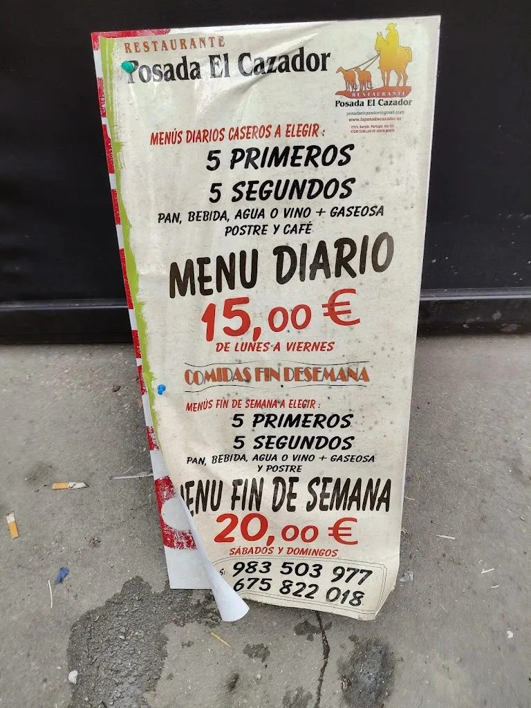 Menu_La Posada el Cazador_Arenillas de Riopisuerga_image_2