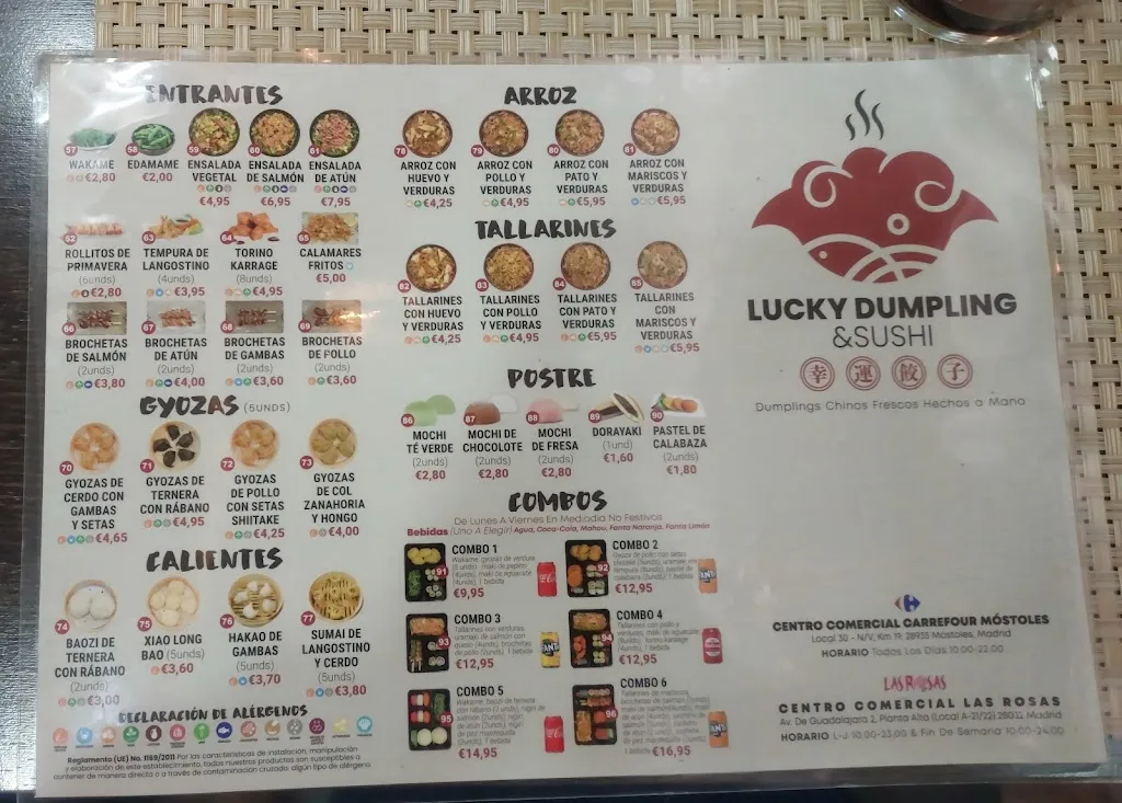 Menu_Lucky Dumpling & Sushi Las Rosas_Arcos_image_2