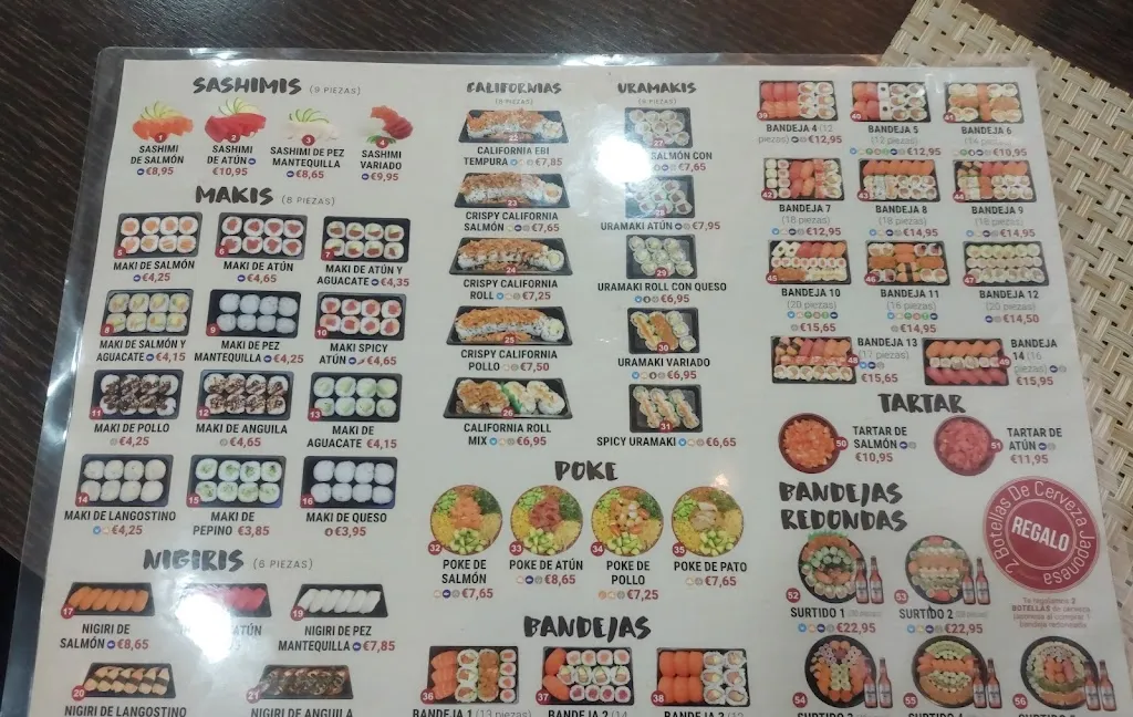 Menu_Lucky Dumpling & Sushi Las Rosas_Arcos_image_3