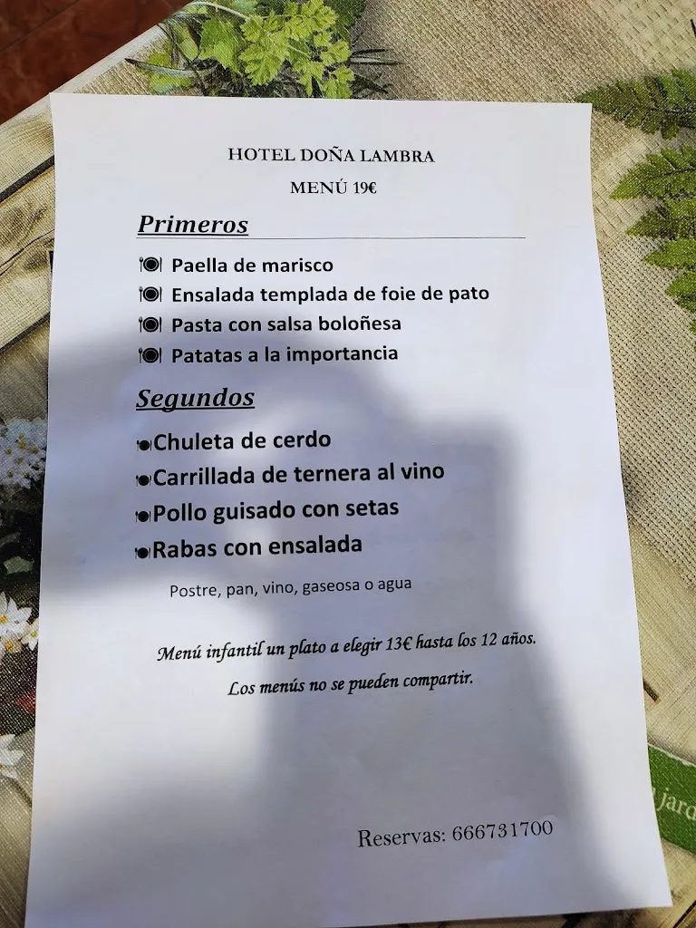 Menu_Hotel Doña Lambra_Barbadillo del Mercado_image_3