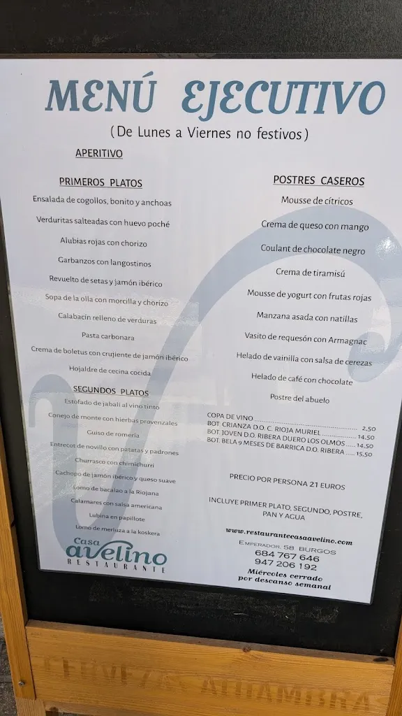 Menu_Restaurante Casa Avelino_Barrio de Muñó_image_4