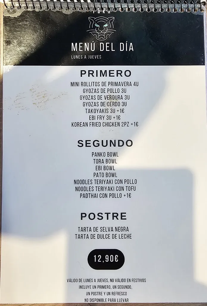 Menu_Tora Street Food_Barrio de Muñó_image_4