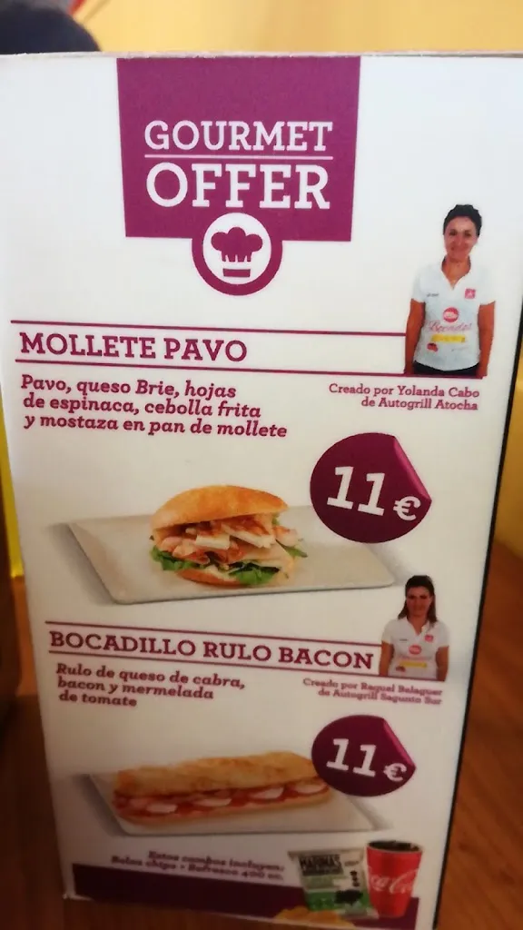 Menu_Área de Servicio Briviesca Como - Sentido Norte_Bañuelos de Bureba_image_3