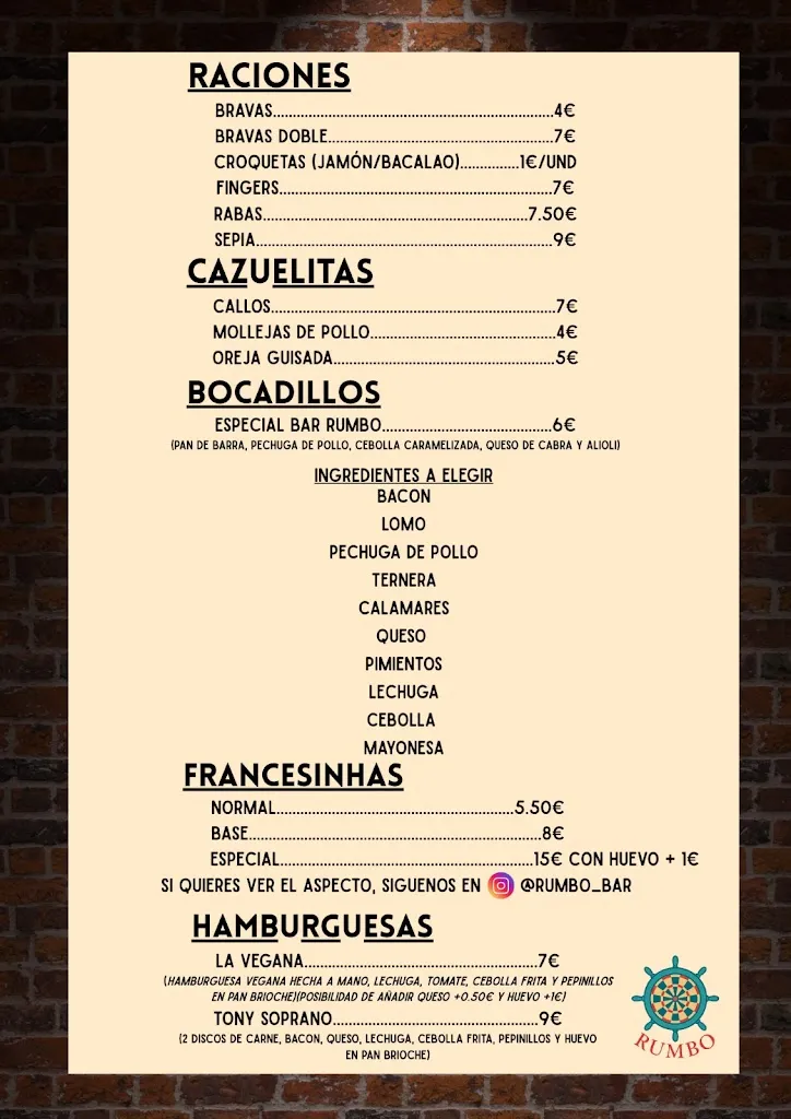 Menu_Bar Rumbo_Bañuelos de Bureba_image_1