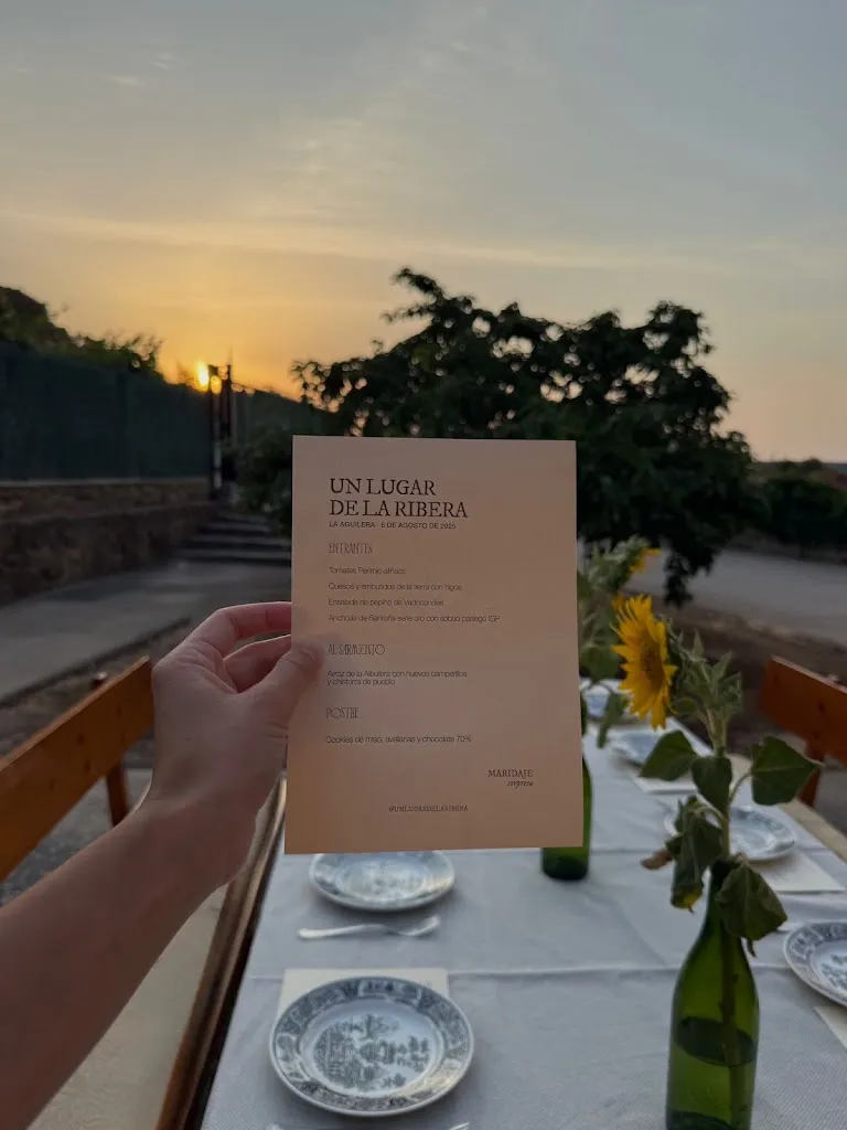 Menu_un lugar de la ribera_Berlangas de Roa_immagine_2