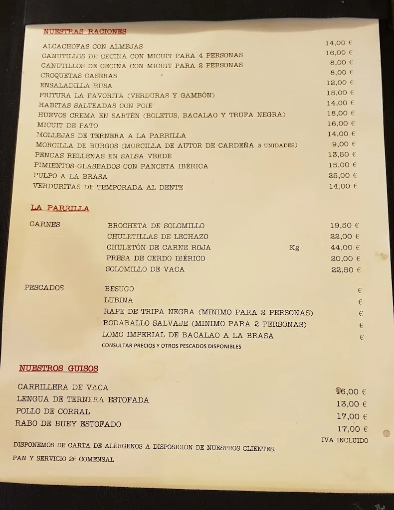 Menu_La Favorita Burgos_Burgos_image_3