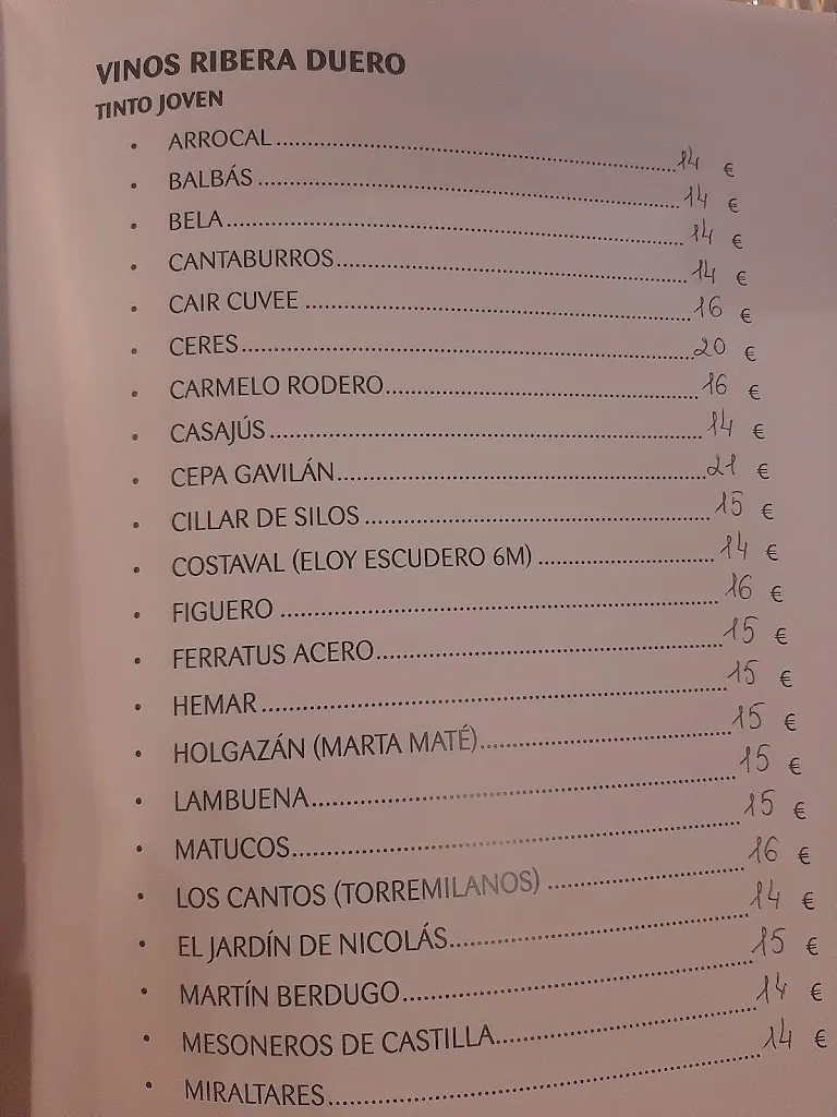 Menu_Mesón El Pastor | Horno de leña_Aranda de Duero_image_1