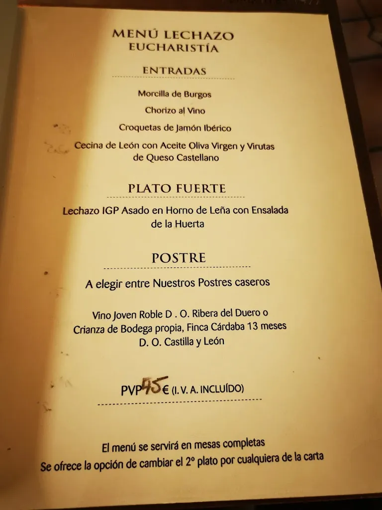 Menu_Mesón El Pastor | Horno de leña_Aranda de Duero_image_3