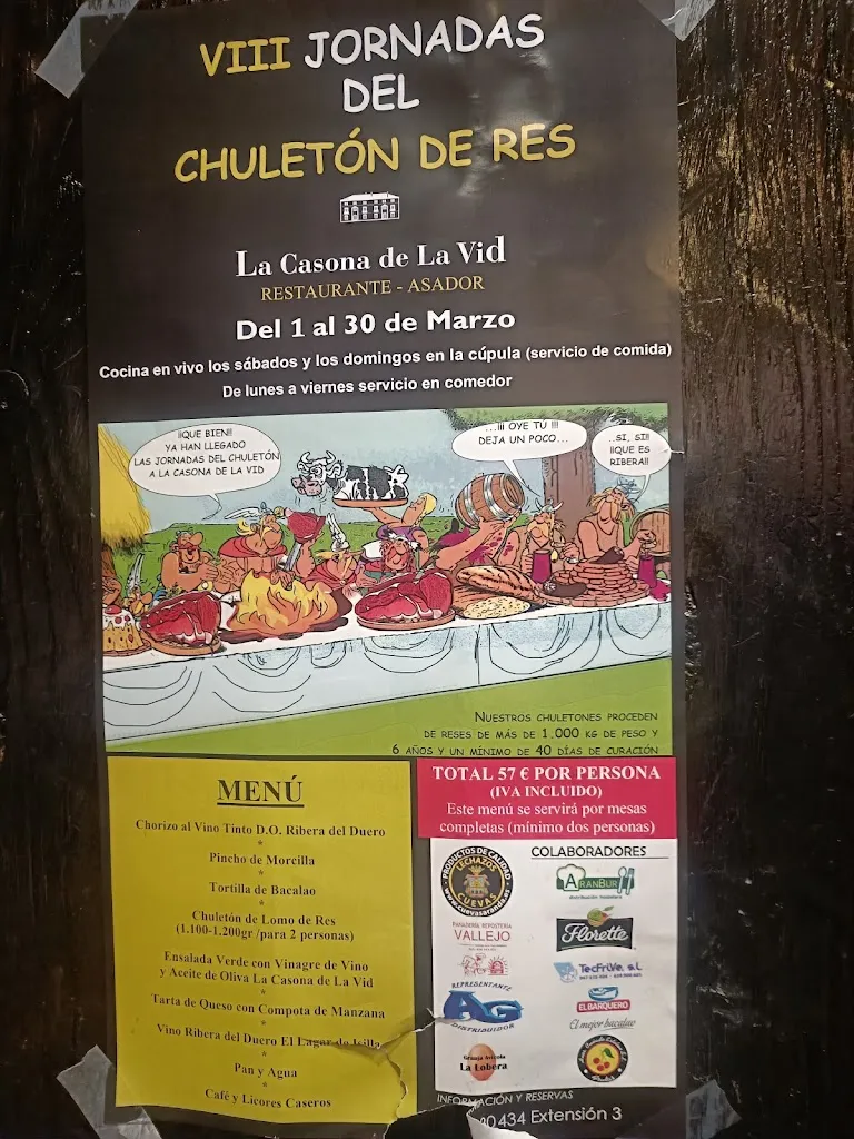 Menu_El Lagar de Isilla_Aranda de Duero_image_1