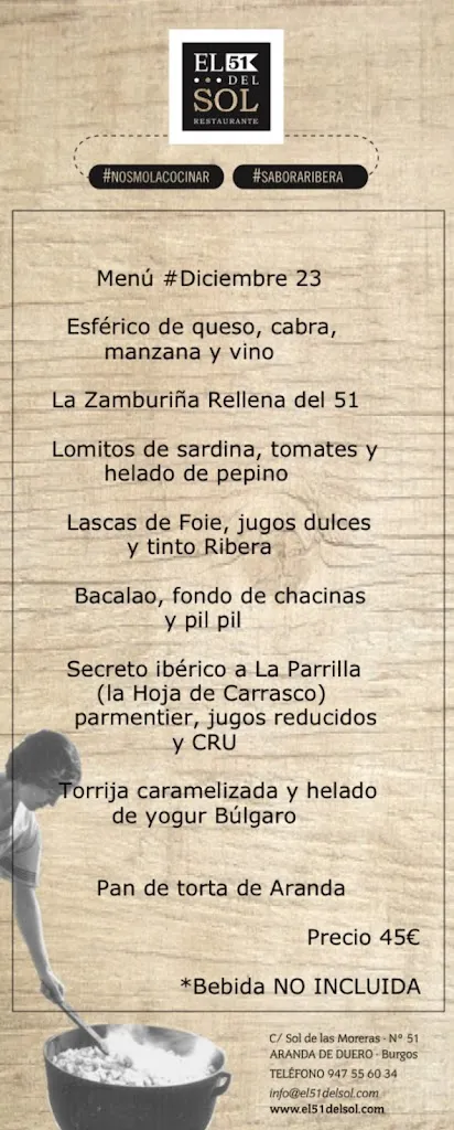 Menu_El 51 del Sol_Aranda de Duero_image_1