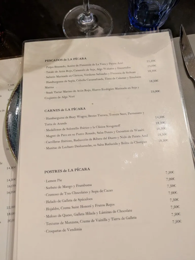 Menu_La Pícara Gastroteca_Aranda de Duero_image_2