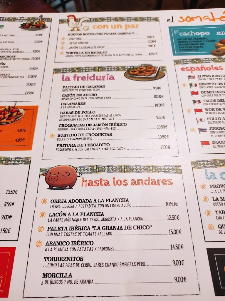 Menu_Bar Restaurante El Somatén_Aranda de Duero_image_4