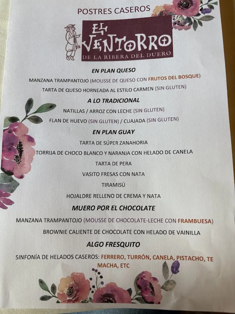 Menu_Restaurante El Ventorro_Aranda de Duero_image_2