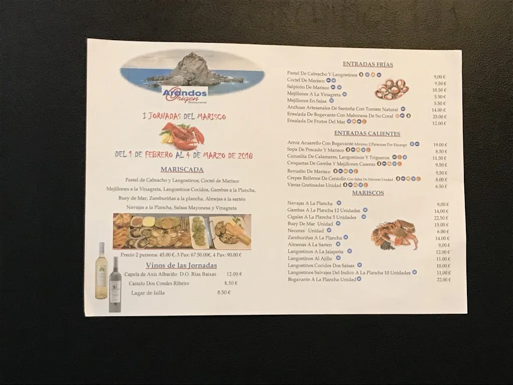 Menu_Arandos, sabor colombiano_Aranda de Duero_immagine_4