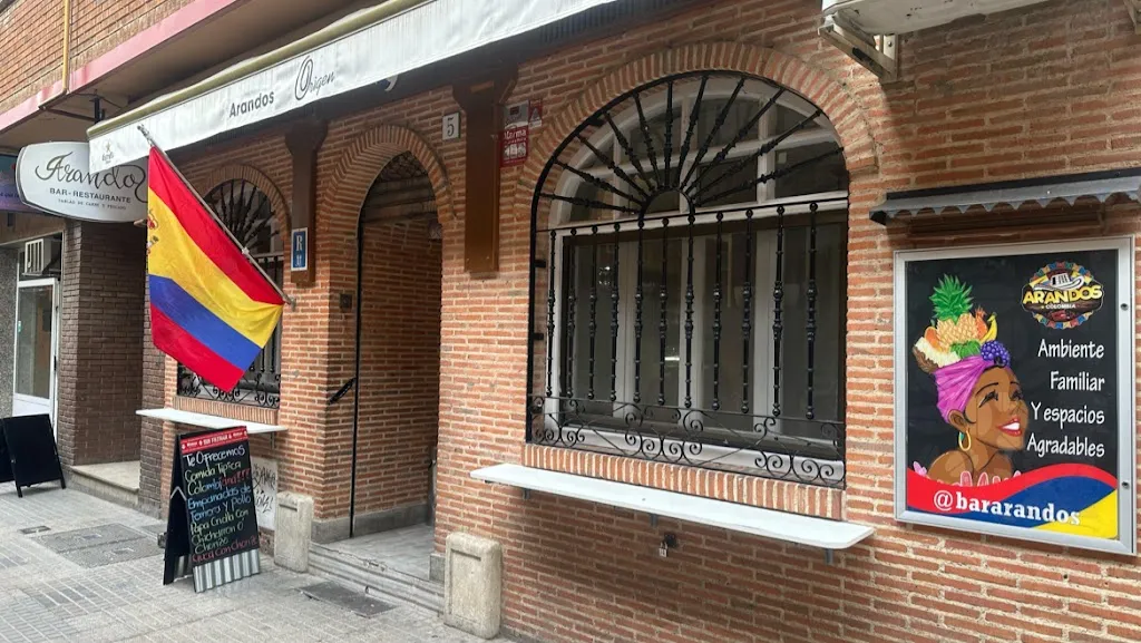 Arandos, sabor colombiano restaurant in Aranda de Duero