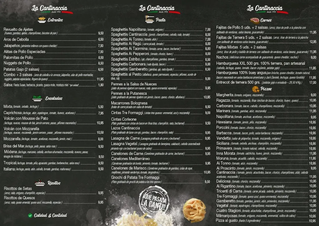 Menu_La Cantinaccia_Aranda de Duero_image_1