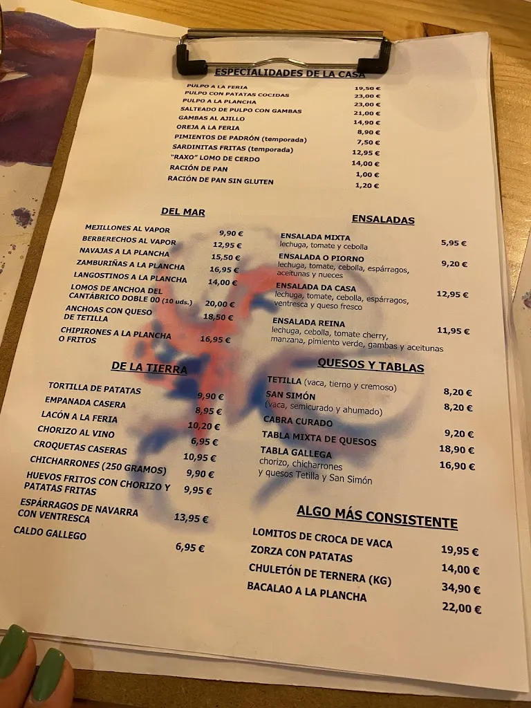 Menu_Restaurante O Piorno_Santiago de Compostela_image_1