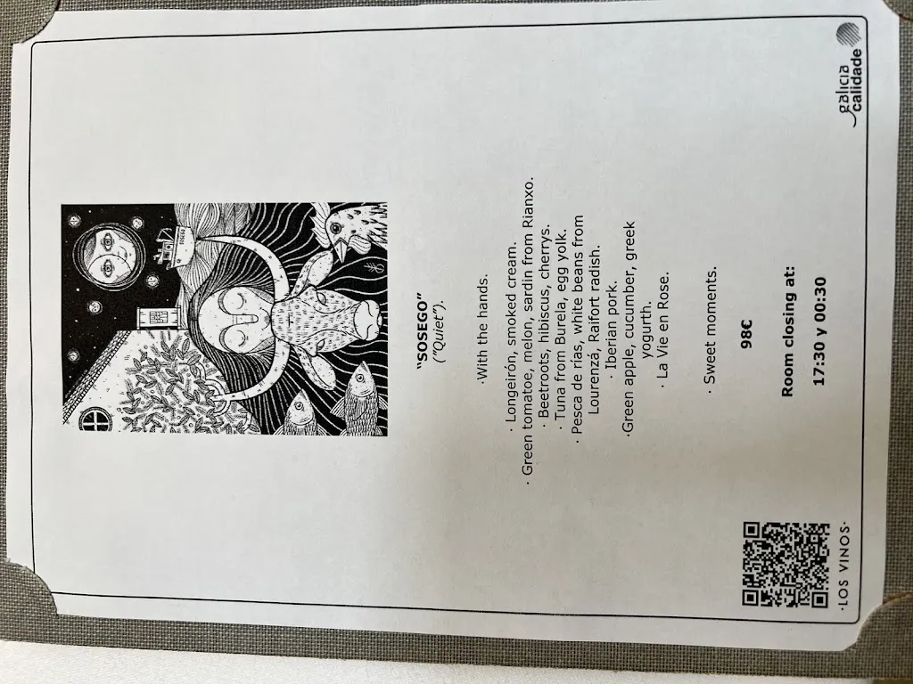 Kristi Baumbach_Restaurante A Tafona. Menú._Santiago de Compostela_review